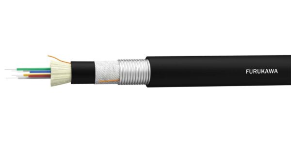 CABLE FIBRA OPTICA MONOMODO  INT/EXT ARMADO ANTI ROEDOR  LSZH 12H NEGRO